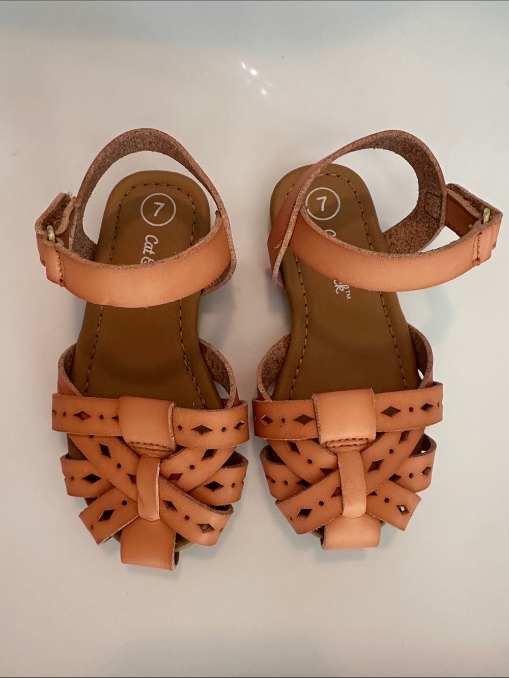 Girls Cat & Jack Elysia Huarache Sandals Size 7